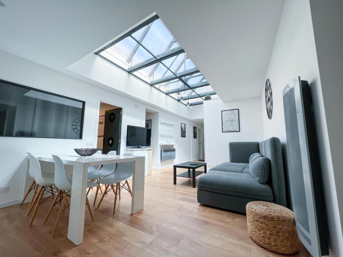 Apartmán Loft Apaisant Dans Quartier Calme Štrasburk Exteriér fotografie